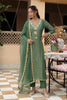Mist Sage Embellished Tissue Suit Set
