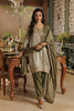 Olive Jacquard Farshi Salwar Set