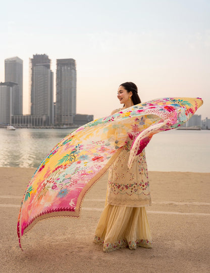 Faiza Saqlain AYA Luxury Lawn 26 - Merjem