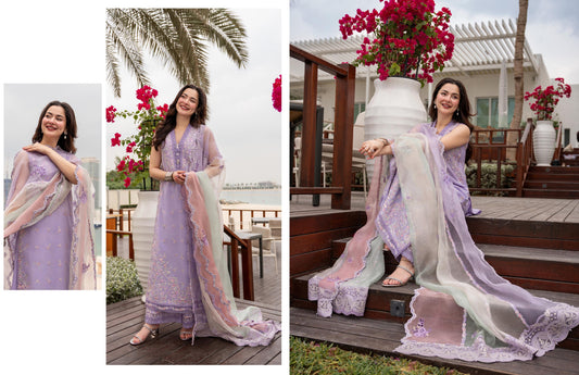 Faiza Saqlain AYA Luxury Lawn 26 - Suela