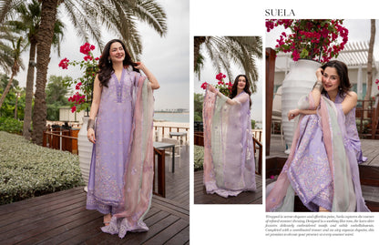 Faiza Saqlain AYA Luxury Lawn 26 - Suela