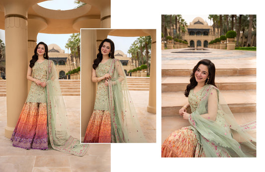 Faiza Saqlain AYA Luxury Lawn 26 -Eldira