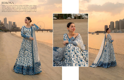 Faiza Saqlain AYA Luxury Lawn 26 - Jehona