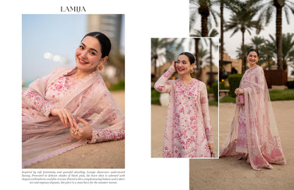 Faiza Saqlain AYA Luxury Lawn 26 - Lamija