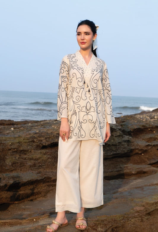 Drift Tassels Cotton Co-ord Set