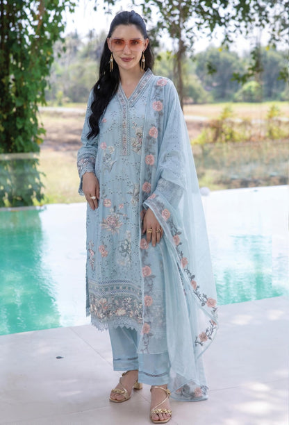 Delight Floral Embroidered Suit Set