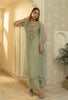 Sage Aura Tissue Kaftan Set