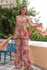 Peach Petals Embellished Palazzo Set