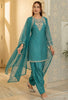 Sapphire Embellished Frashi salwar set