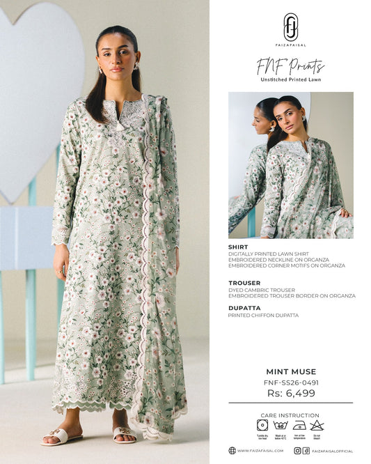 Faiza Faisal FNF Prints 26 | Mint Muse