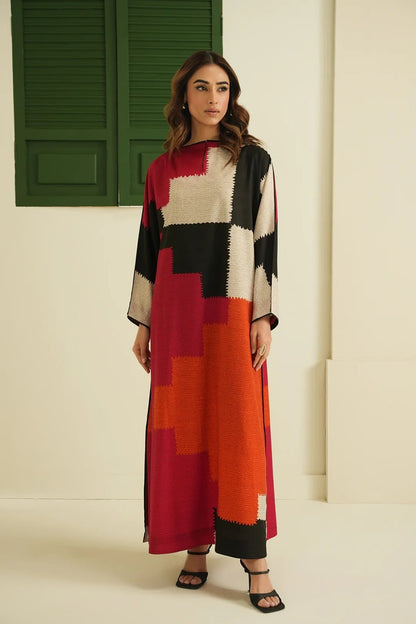 Abstract Print 2 piece Co-ord Set