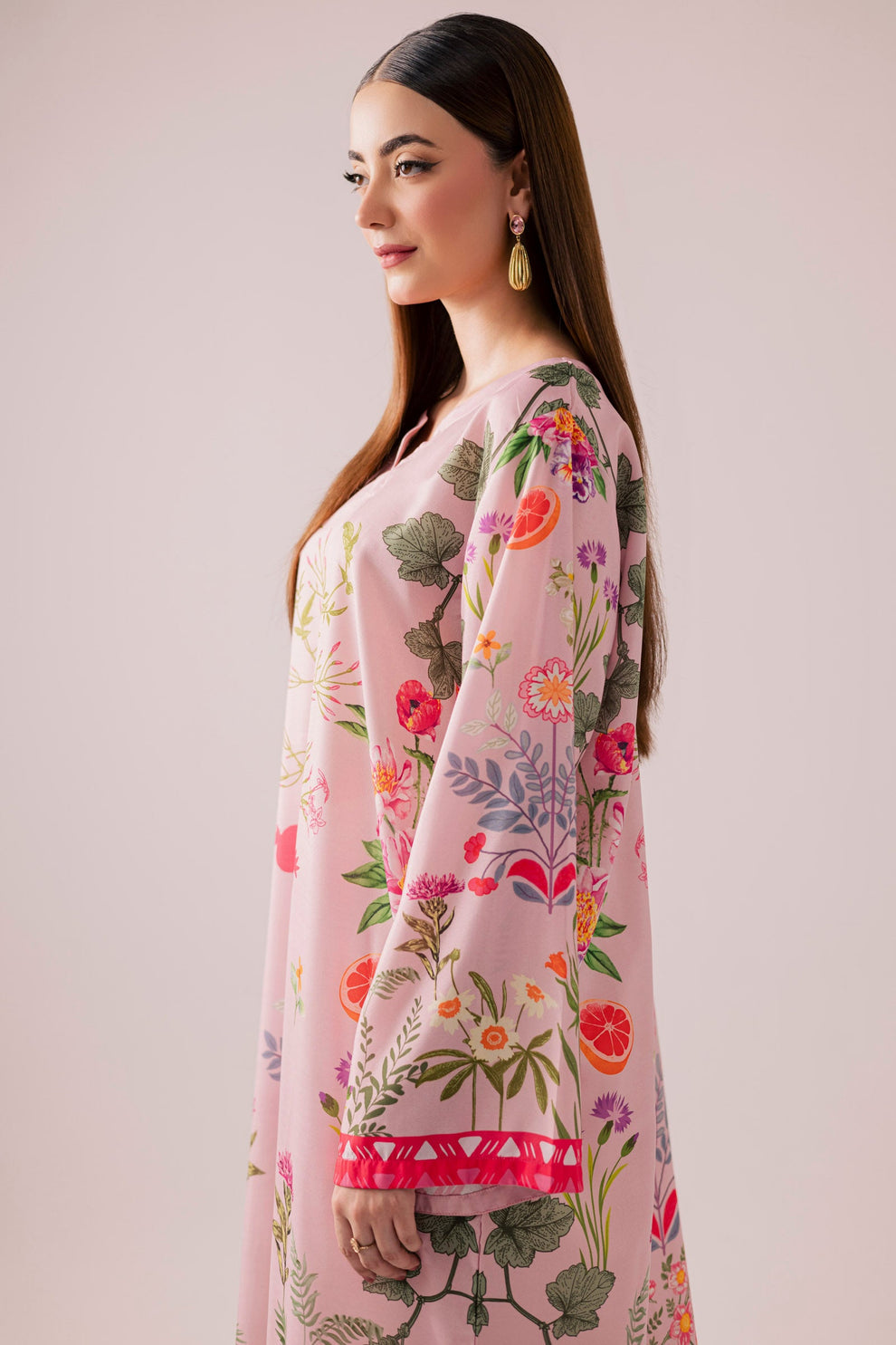 Sheen kaftan dress