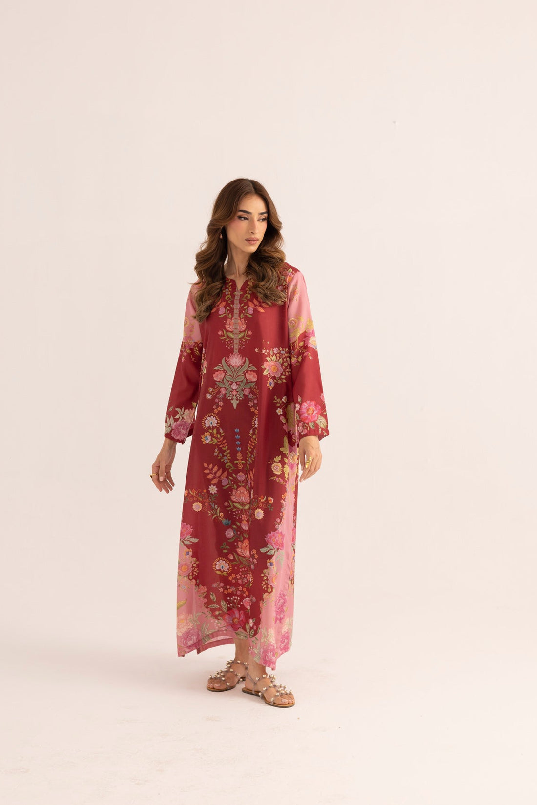 dilkash kaftan dress