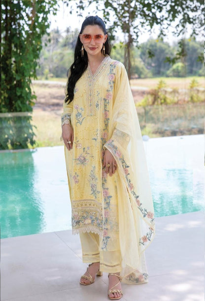 Delight Floral Embroidered Suit Set