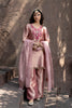 Magenta Rose Silk Suit Set