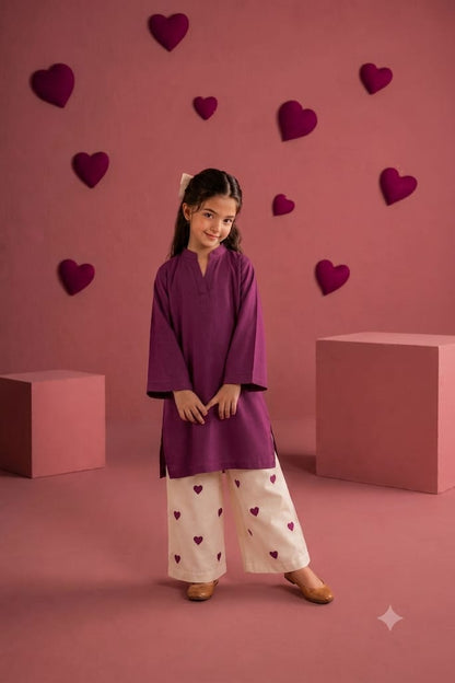 Sweet Heart Kids Cord Set