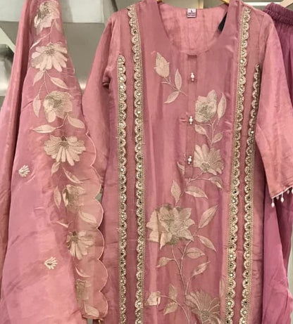 Parsi Work 3 Piece Suit Set