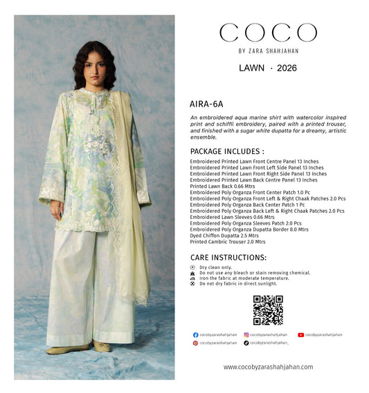 Coco Lawn by Zara Shahjahan 26 | Aira – 6A
