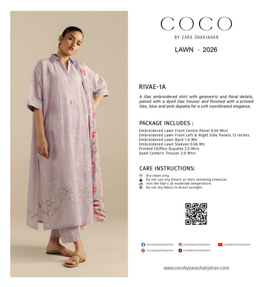 Coco Lawn by Zara Shahjahan 26 | Rivea – 1A