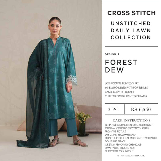 Daily Lawn By Cross Stitch 26 | Forest Dew
