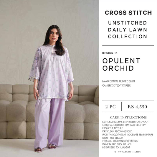 Daily Lawn By Cross Stitch 26 | Opulent Orchid