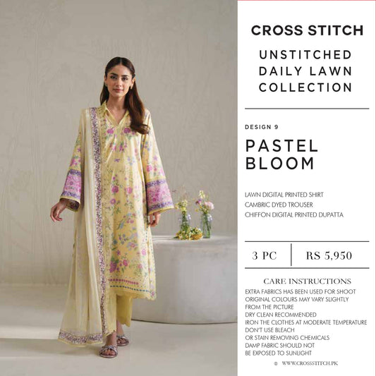 Daily Lawn By Cross Stitch 26 | Pastel Bloom