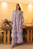 Lace Lavender Embroidered Palazzo Set