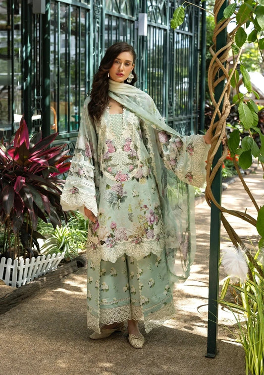 Elaf Signature Lawn 2026 | ESA-4B – Mint Meadow