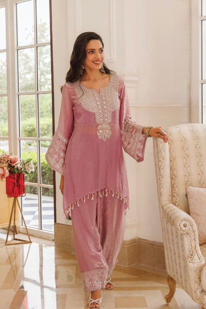 Pastel Whisper Tissue Co-ord Set