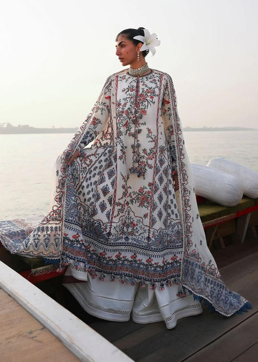 Hussain Rehar Kalabagh Luxury Lawn '26 - Yuki