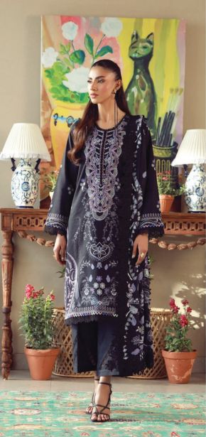 Jade Urbane Embroidered Lawn – 20954