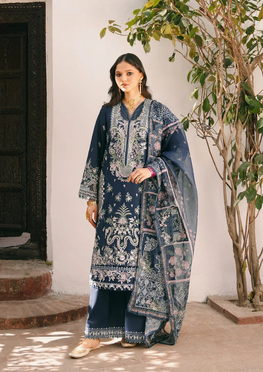 Kahf Ek Fasana Luxury Lawn 26 | MALKA