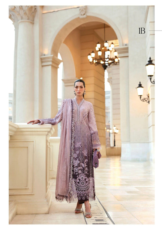Maria B luxury lawn 26 - 1B