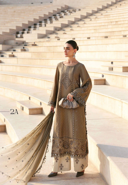 Maria B luxury lawn 26 - 2A
