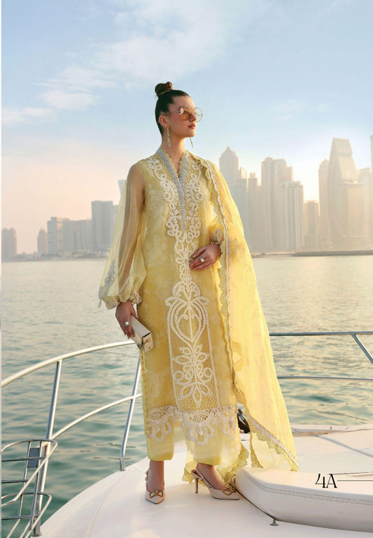 Maria B luxury lawn 26 - 4A