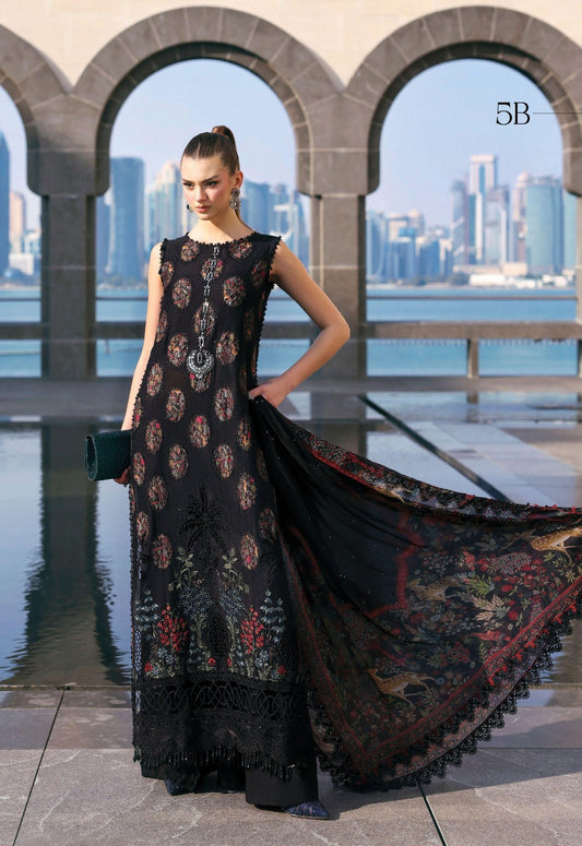 Maria B luxury lawn 26 - 5B