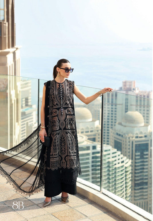 Maria B luxury lawn 26 - 8B