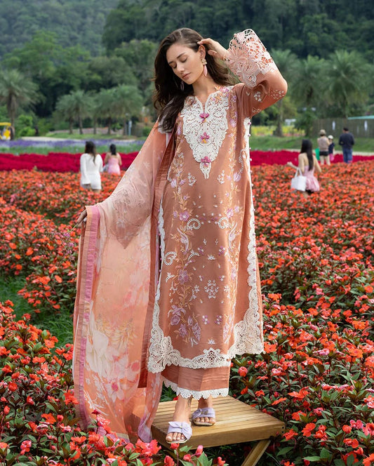 Mushq Hemline Secret Garden 26 |Rosette Reverie