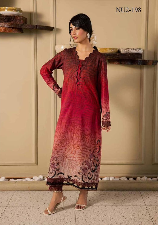 Nureh Ballerina Chikankari Lawn - NU2-198