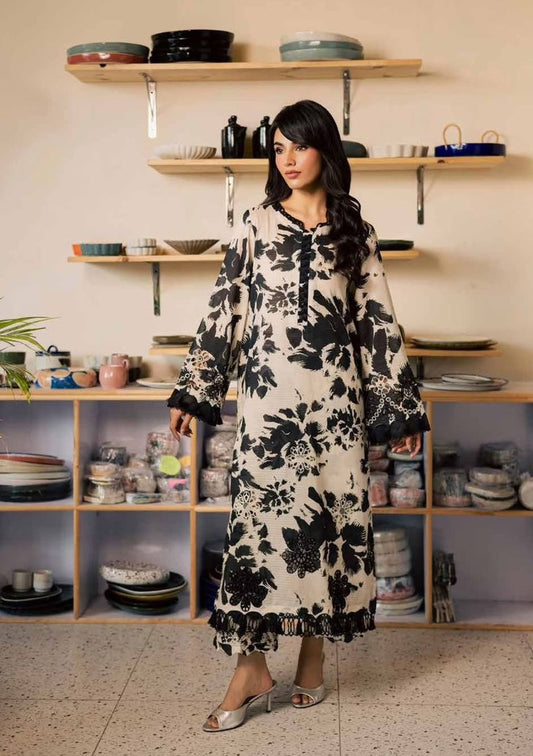 Nureh Ballerina Chikankari Lawn - NU2-199