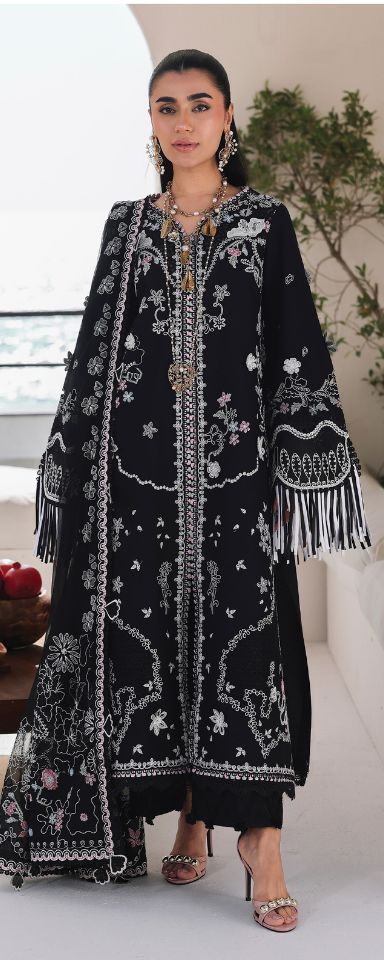 Qalamkar Sahil Luxury Lawn | LIANA | SA-02