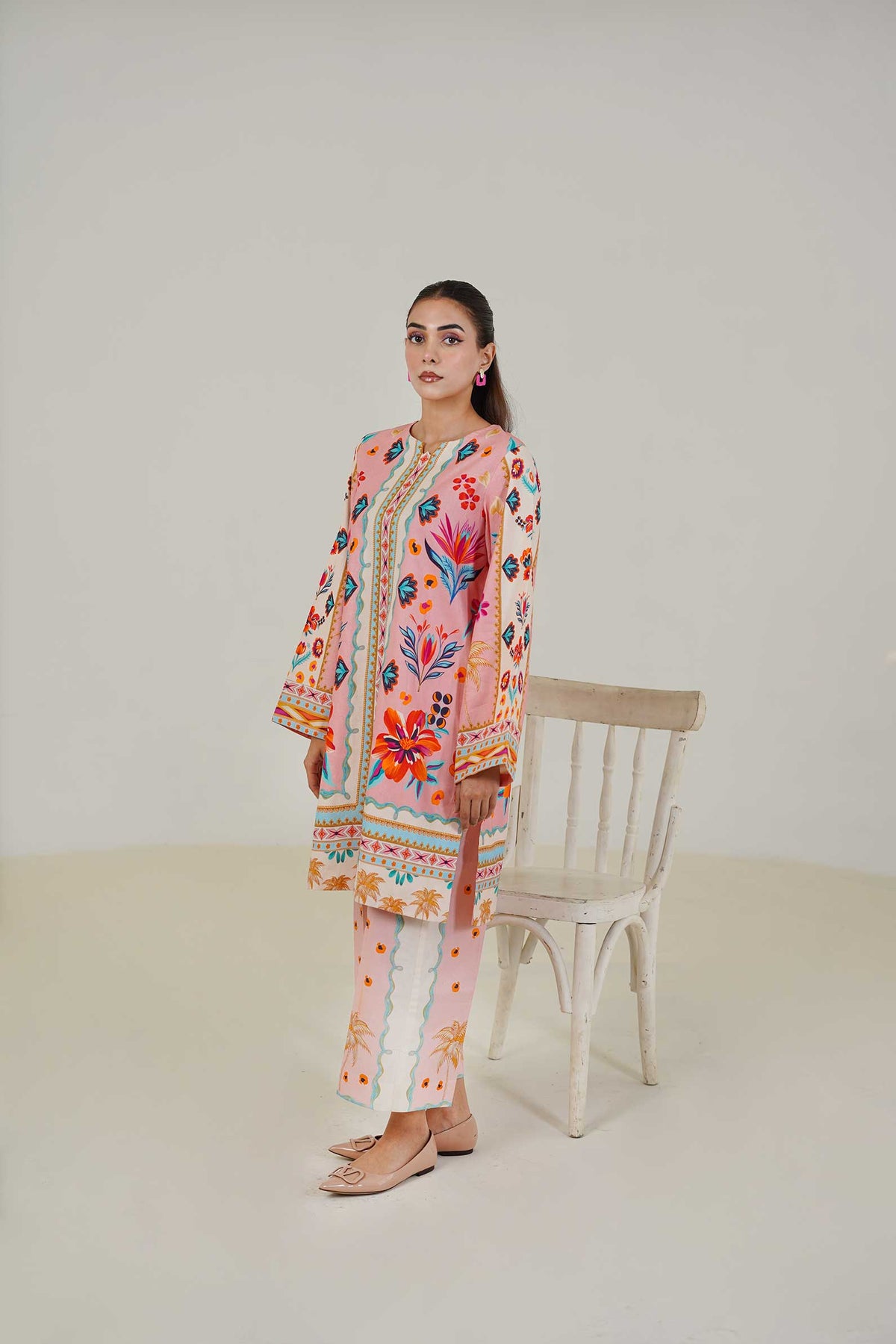 hibiscus sunset co-ord set