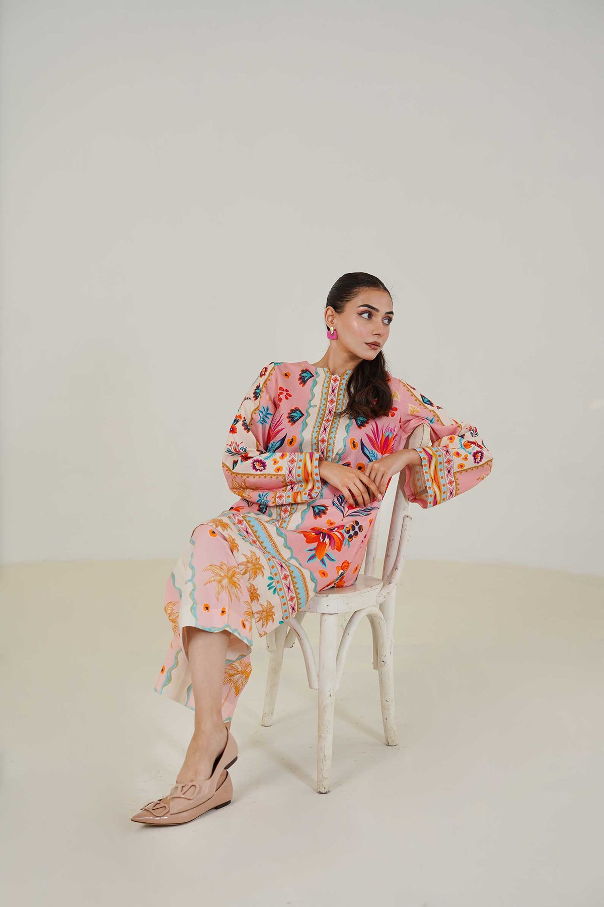hibiscus sunset co-ord set