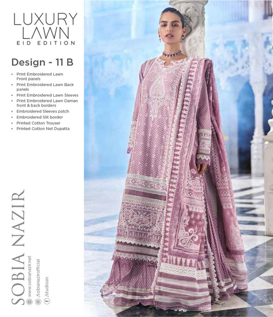 Sobia Nazir Luxury Lawn Eid 26 â€“ 11B