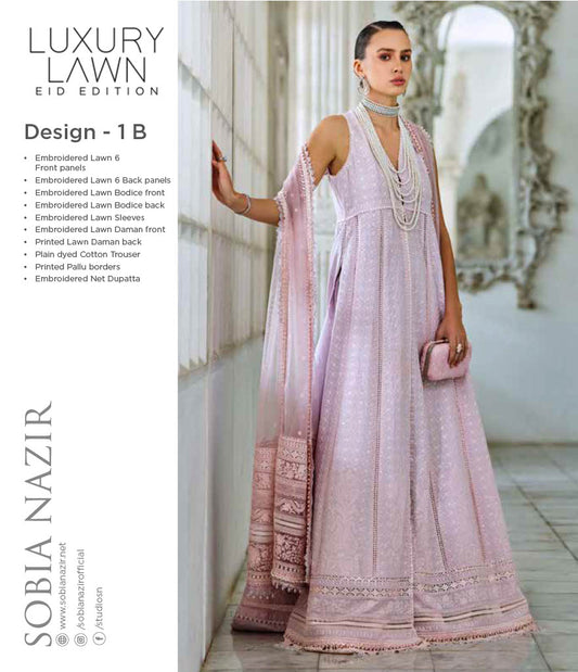 Sobia Nazir Luxury Lawn Eid 26 â€“ 1B