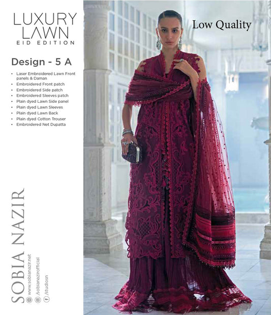 Sobia Nazir Luxury Lawn Eid 26 â€“ 5A