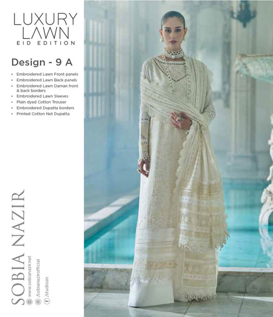 Sobia Nazir Luxury Lawn Eid 26 â€“ 9A